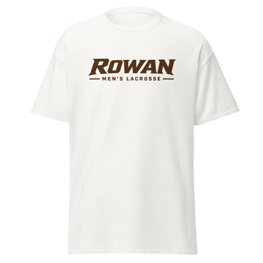 Classic | T-Shirt | Rowan Men’s Lacrosse | Modern Script Logo