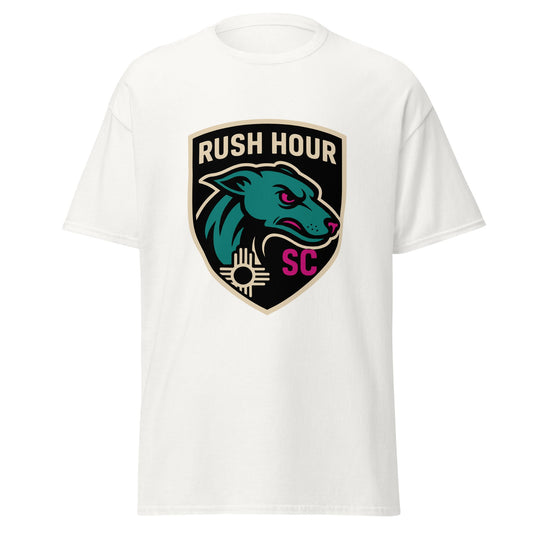 Classic | T-Shirt | Rush Hour | Badge Logo
