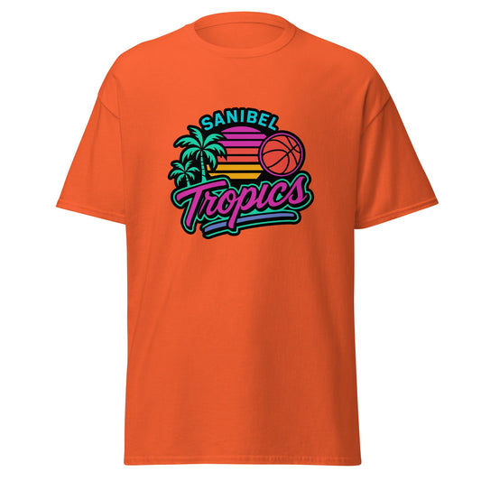 Classic | T-Shirt | Sanibel Tropics | Coastal Clash Logo
