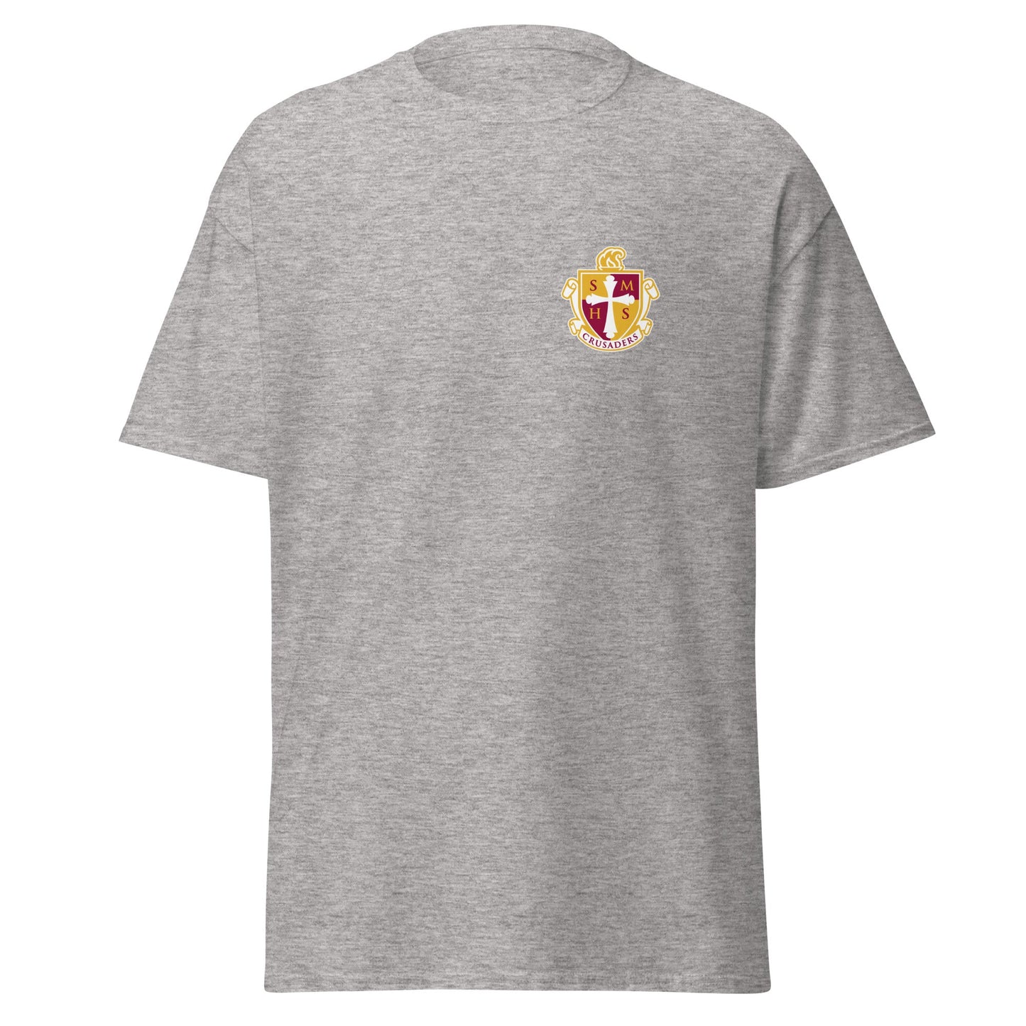 Classic | T-Shirt | Scecina High School Track and Field | Crest Logo