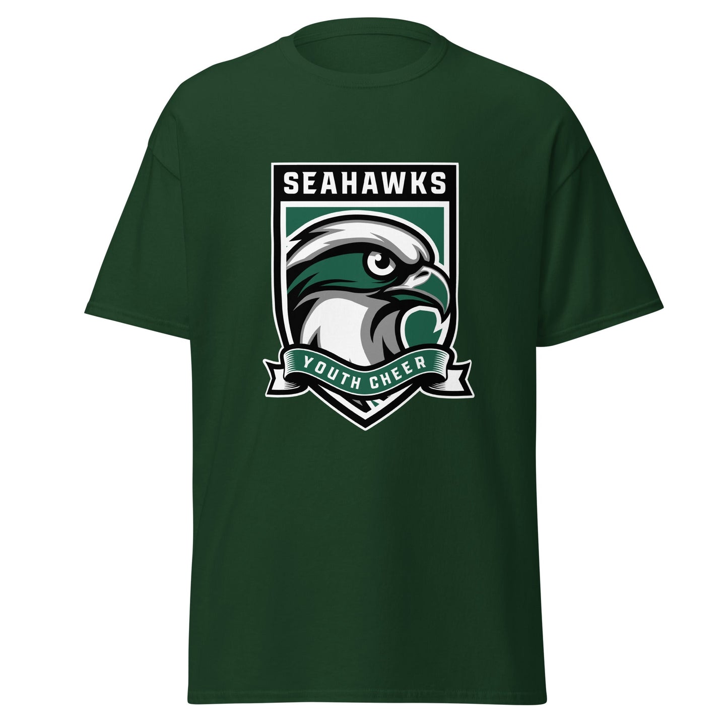 Classic | T-Shirt | Seahawks Youth Cheer | Shield Logo