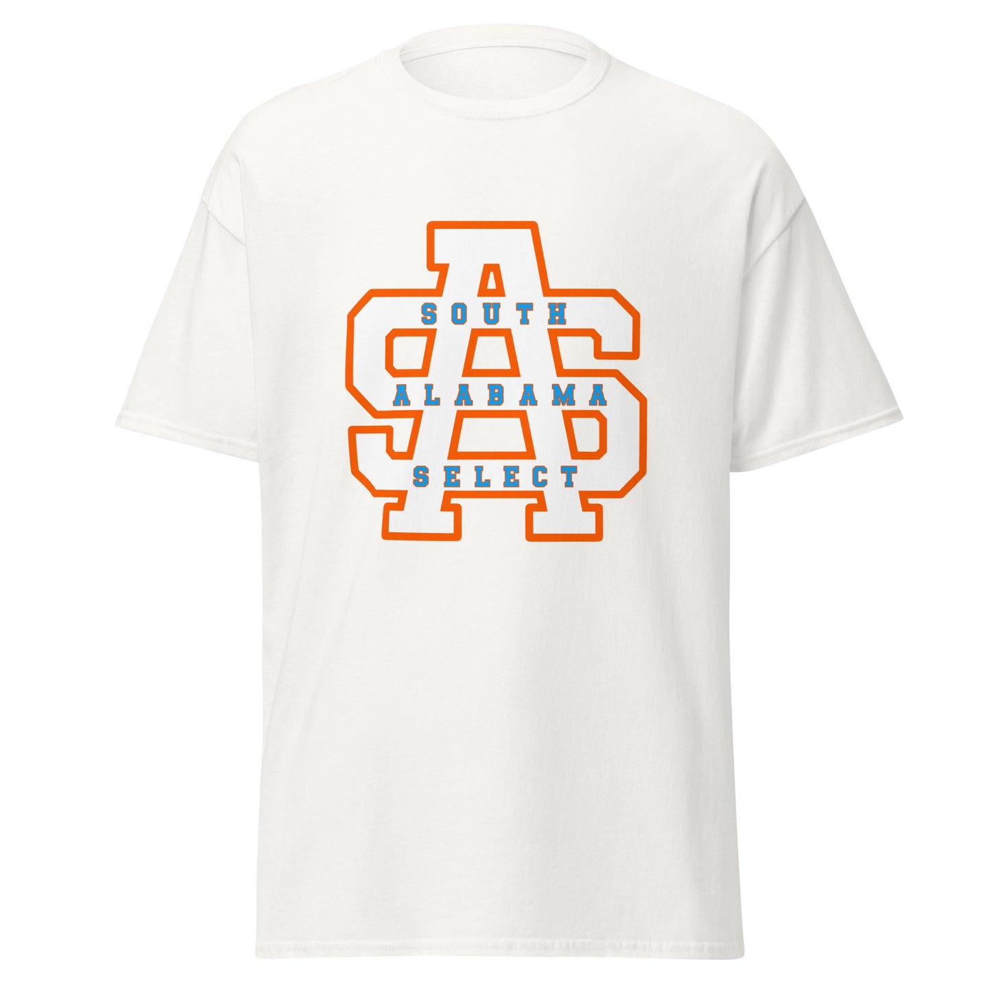 Classic | T-Shirt | South Alabama Select 8U | Letter Crest Logo