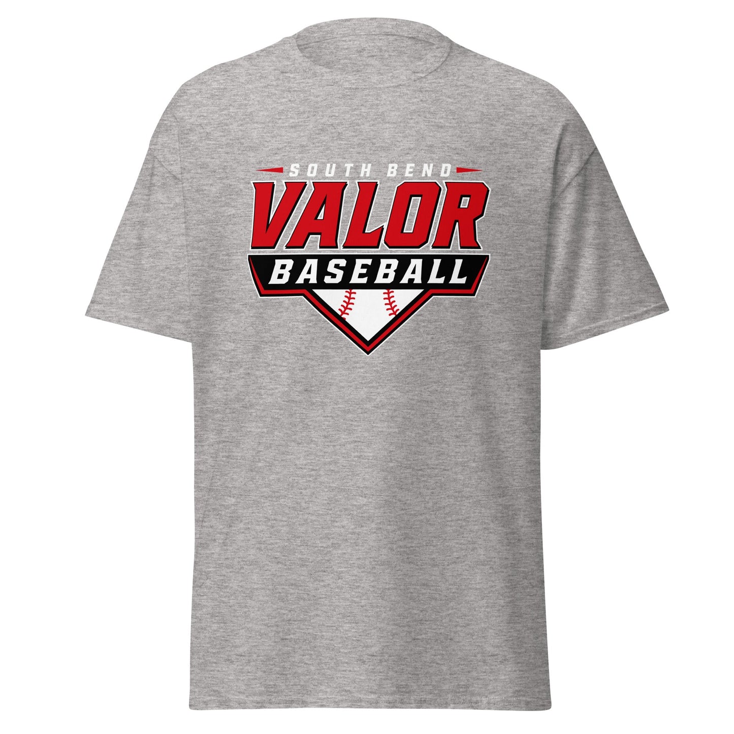 Classic | T-Shirt | South Bend Valor Baseball | Vanguard Logo