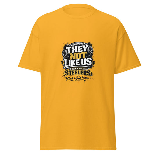 Classic | T-Shirt | Starkville Steelers | They Not Like Us Logo
