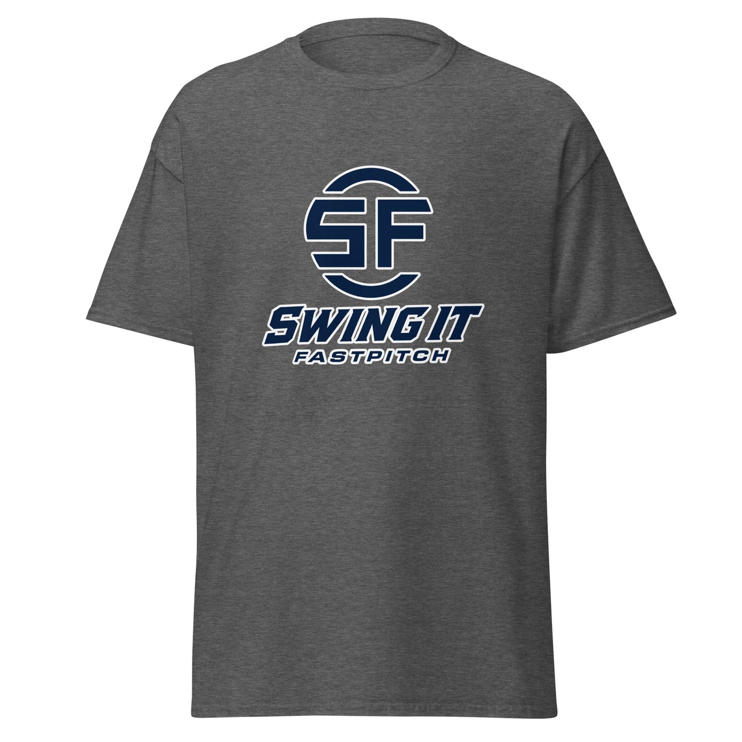 Classic | T-Shirt | Swing It Fastpitch | Crest Logo