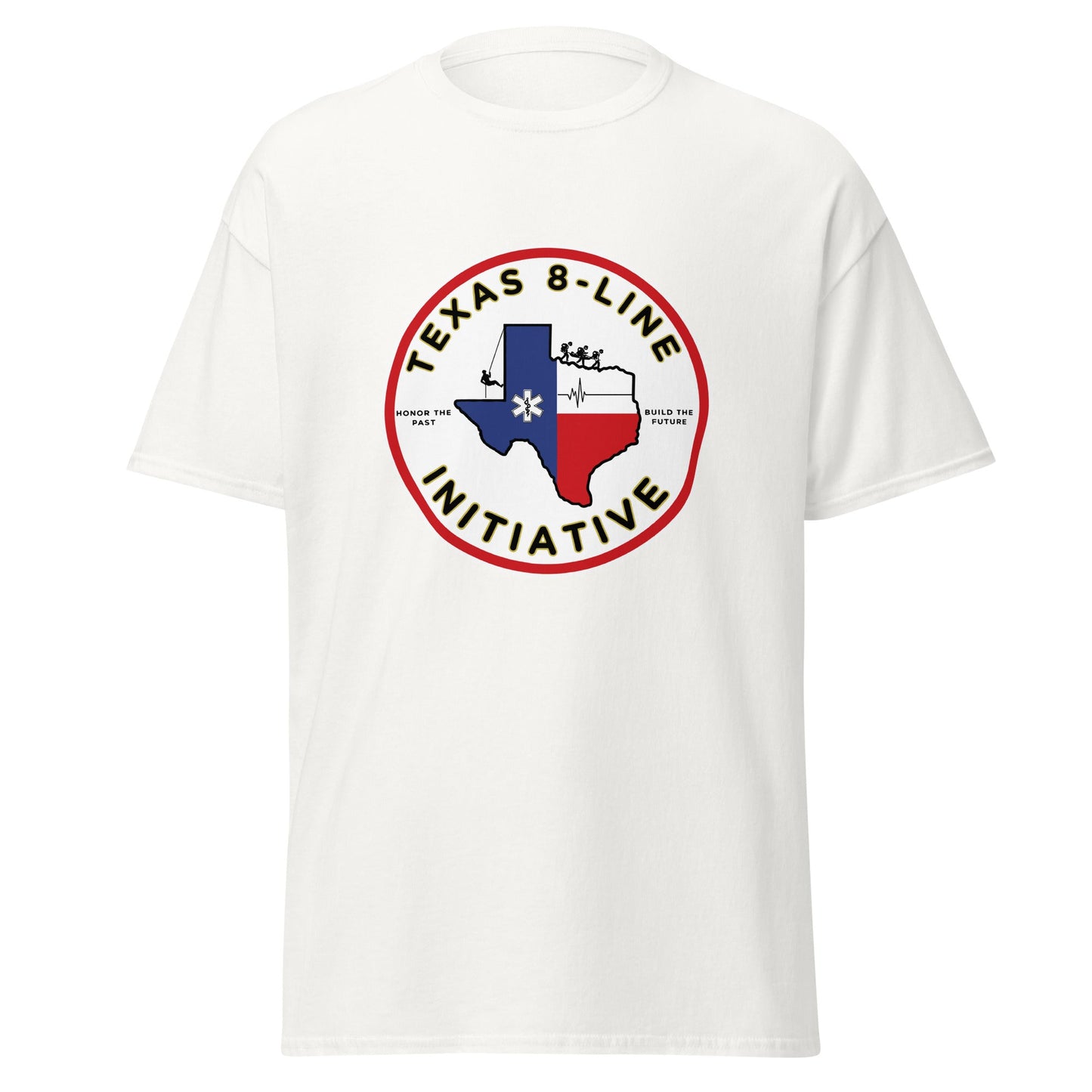 Classic | T-Shirt | Texas 8 - Line Initiative | Badge Logo