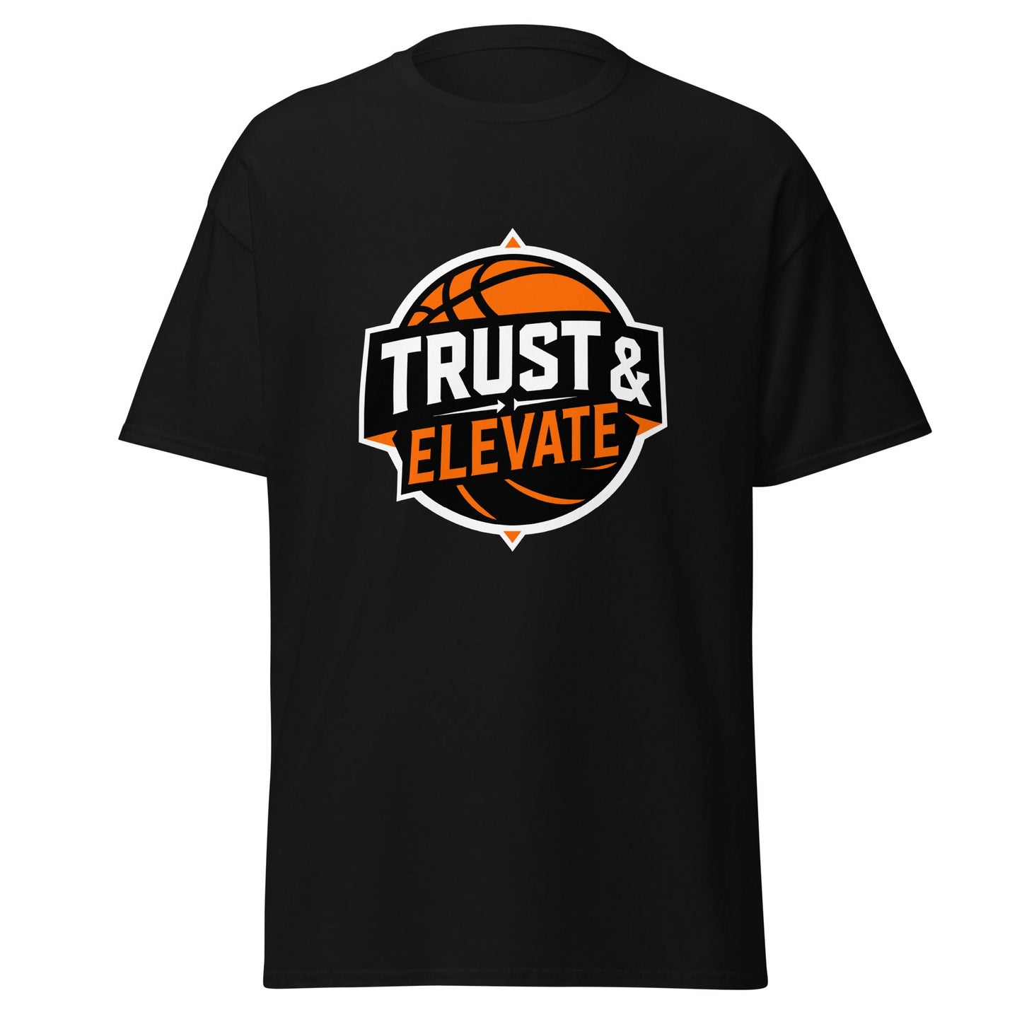 Classic | T-Shirt | Trust & Elevate | Athletic Logo