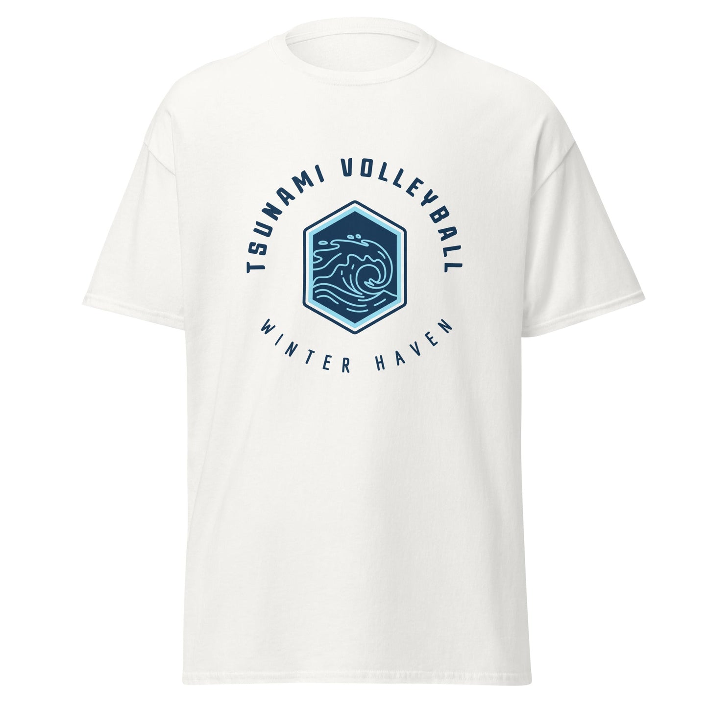 Classic | T-Shirt | Tsunami Volleyball Club | Crest Logo