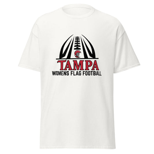 Classic | T-Shirt | University of Tampa Women's Flag Football | Football Logo