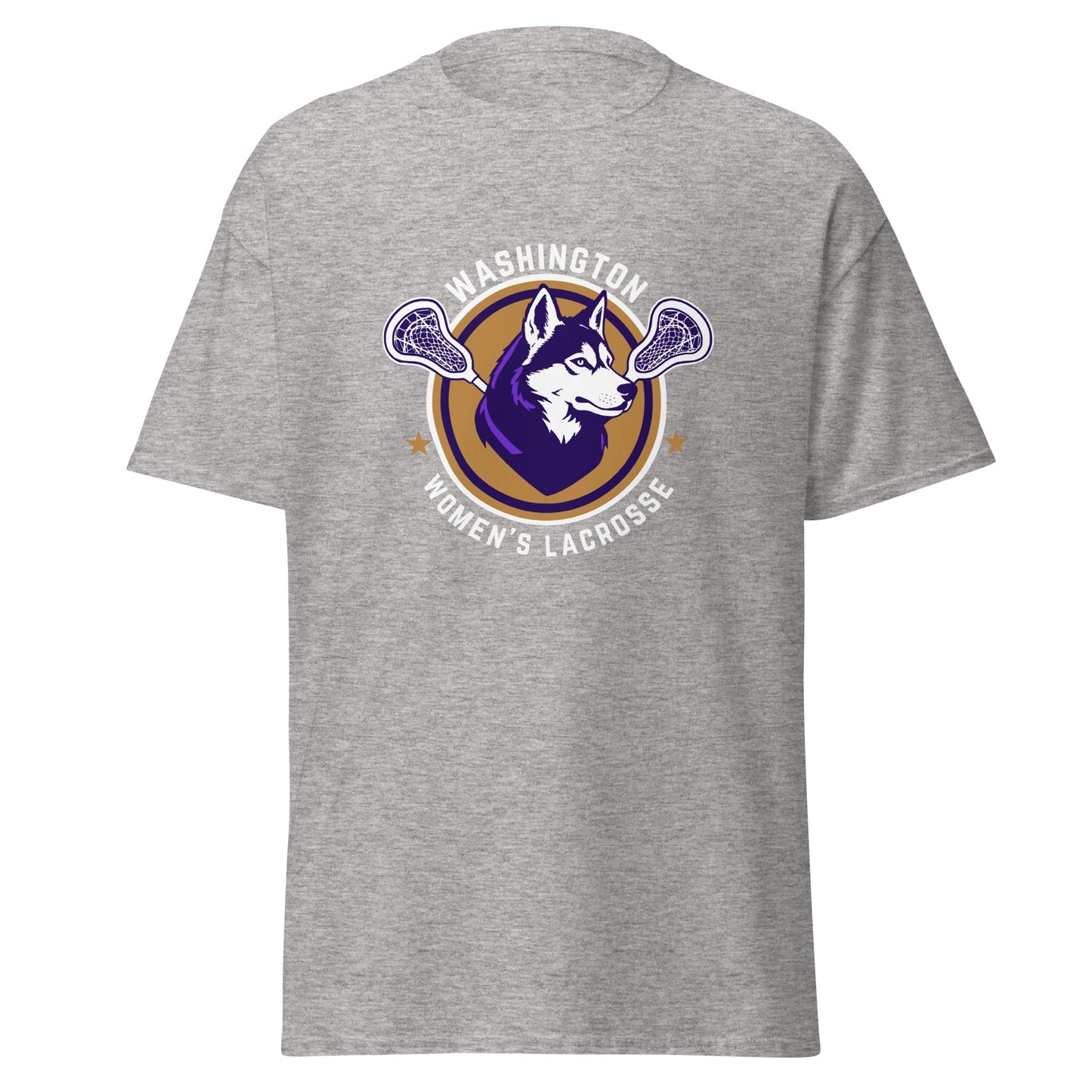 Classic | T-Shirt | UW Women's Club Lacrosse | Badge Logo