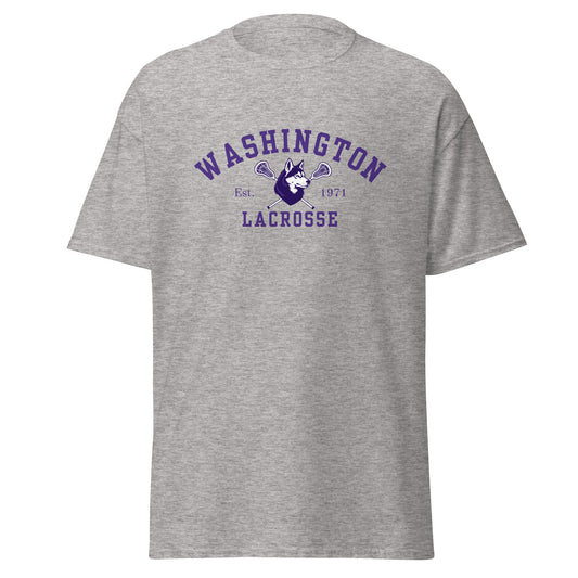 Classic | T-Shirt | UW Women's Club Lacrosse | Washington Lacrosse Logo