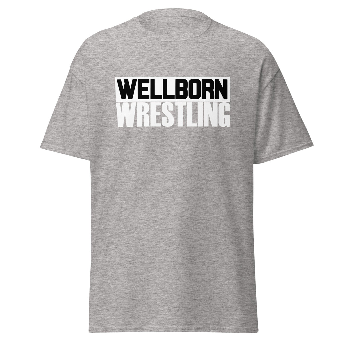 Classic | T-Shirt | Wellborn Youth Wrestling | Script Logo