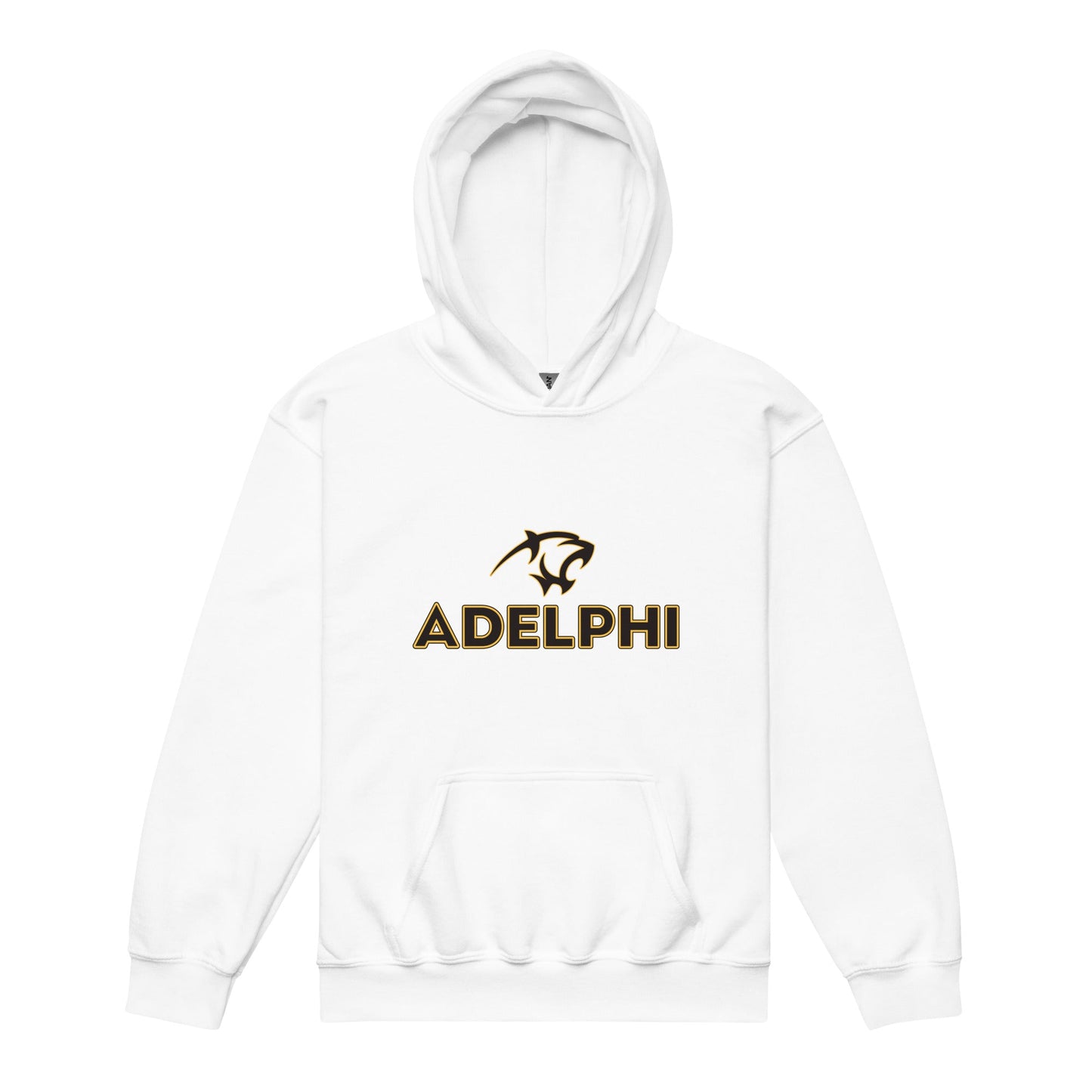 Classic | Youth Hoodie | Adelphi Womens Soccer | Apex Panther Logo
