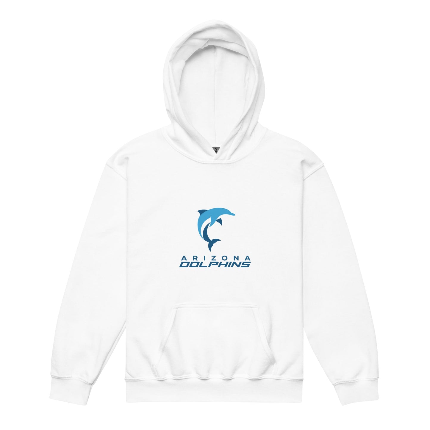 Classic | Youth Hoodie | Arizona Dolphins Swim Team | Wave Athletic Logo