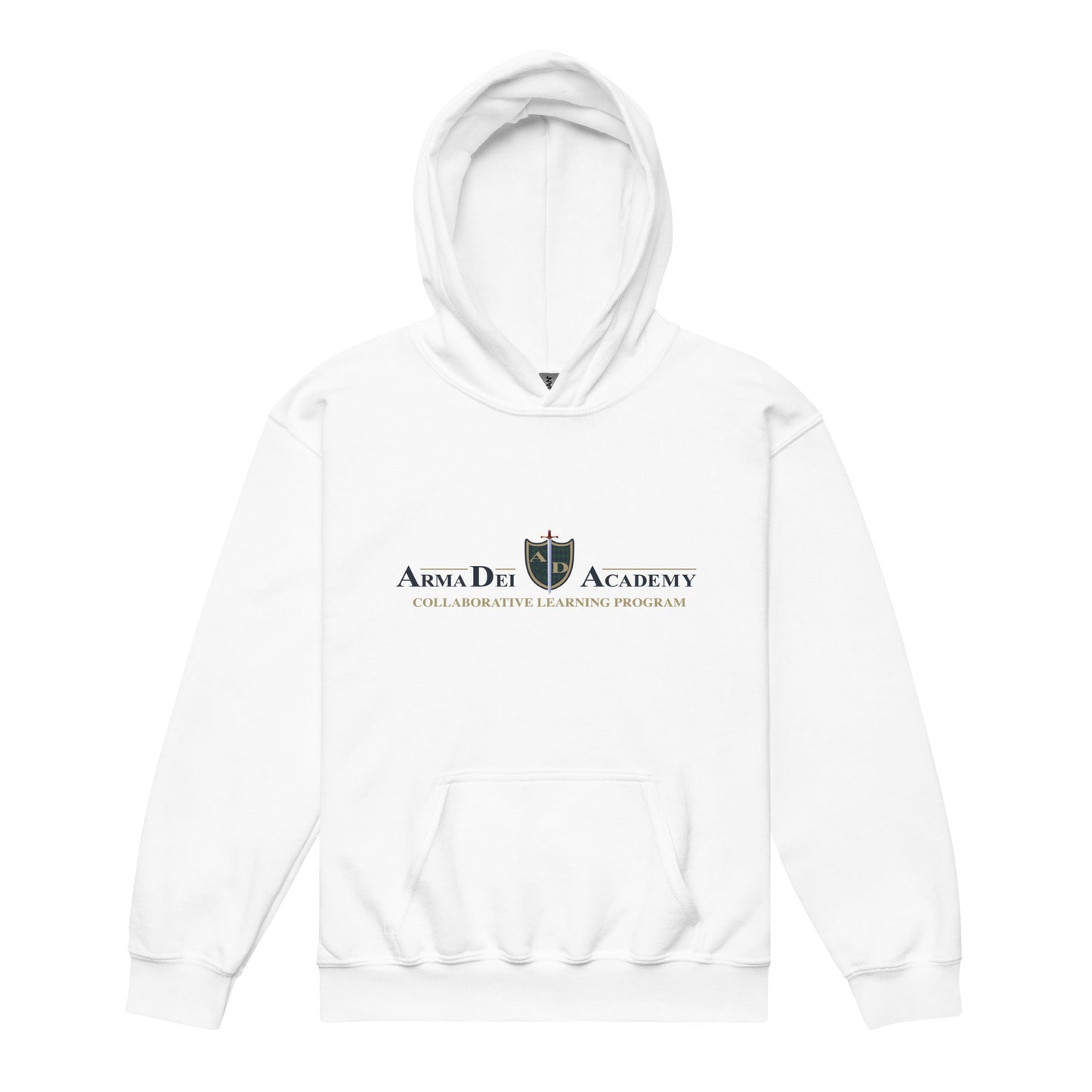 Classic | Youth Hoodie | Arma Dei Academy Collaborative Learning Program | Alt Logo 3