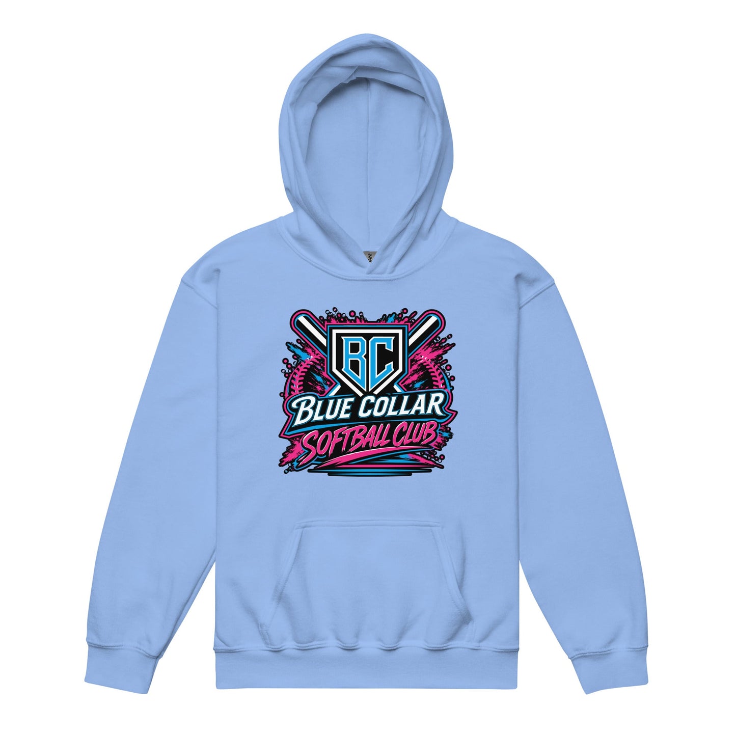 Classic | Youth Hoodie | Blue Collar Softball 2034 | Athletics Logo