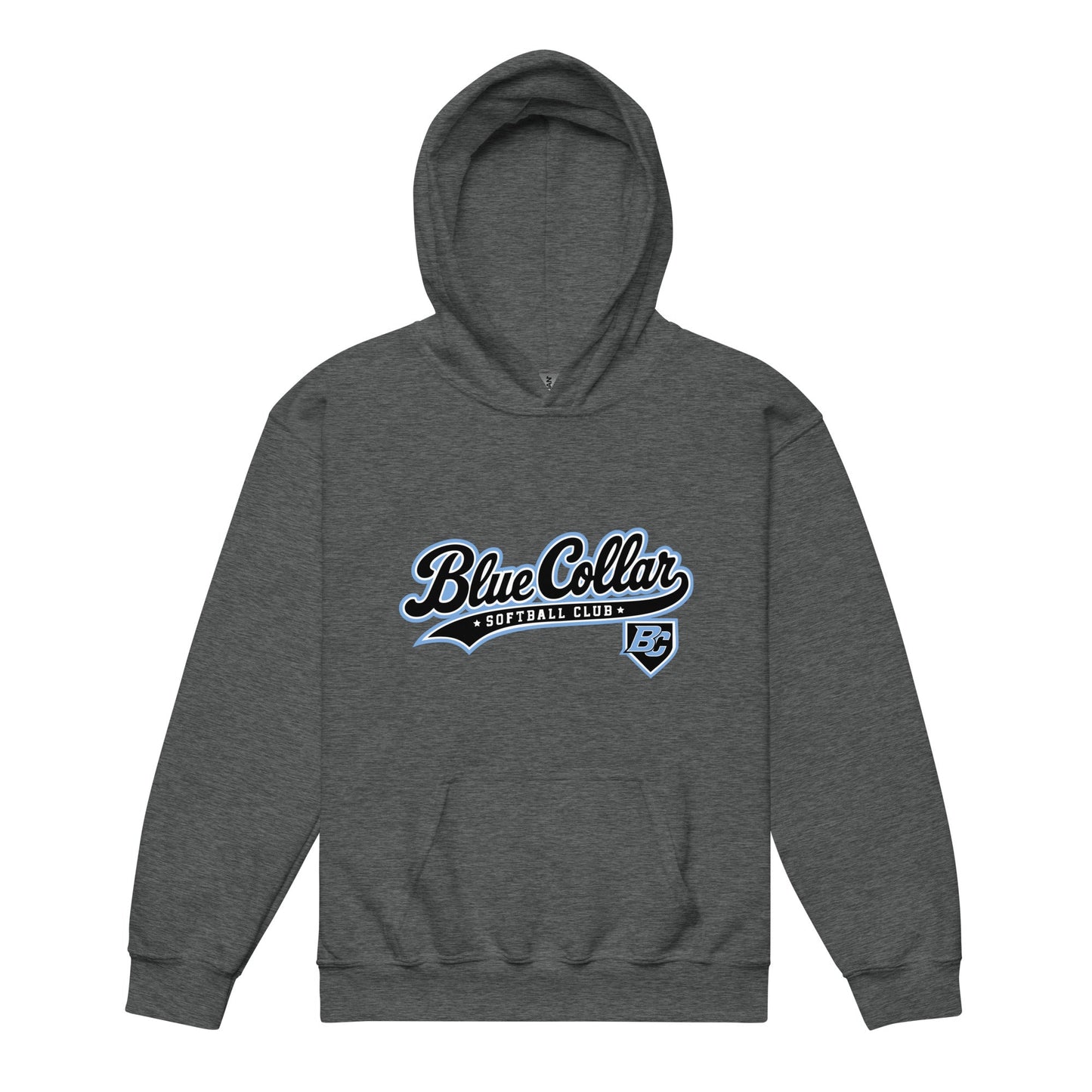 Classic | Youth Hoodie | Blue Collar Softball 2034 | Foundry Logo
