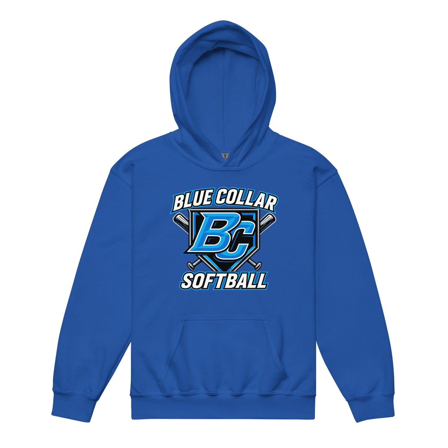 Classic | Youth Hoodie | Blue Collar Softball 2034 | Shield Logo