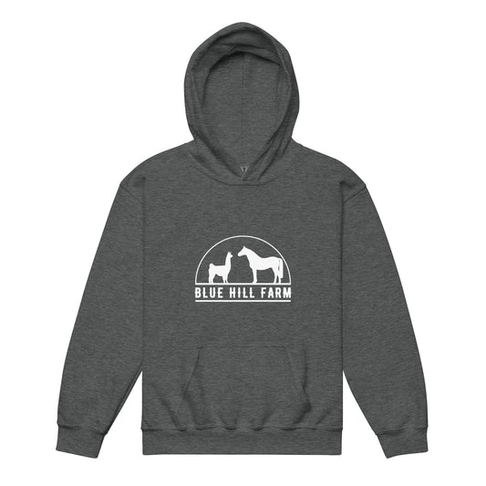 Classic | Youth Hoodie | Blue Hill Farm | Ranch Logo