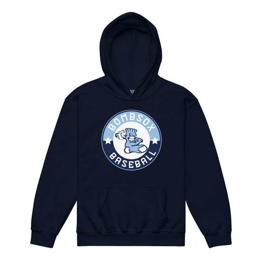 Classic | Youth Hoodie | BombSox Baseball | Badge Logo