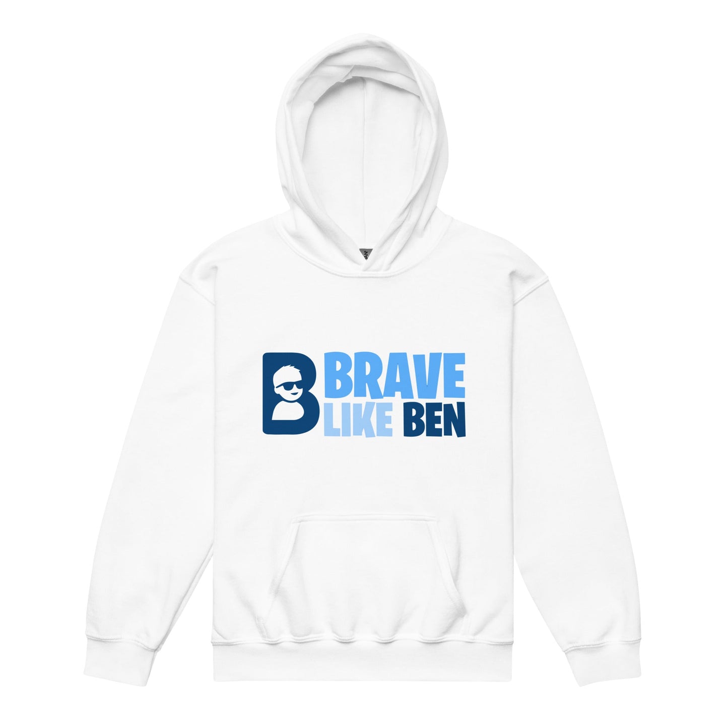 Classic | Youth Hoodie | Brave Like Ben | Vanguard Logo