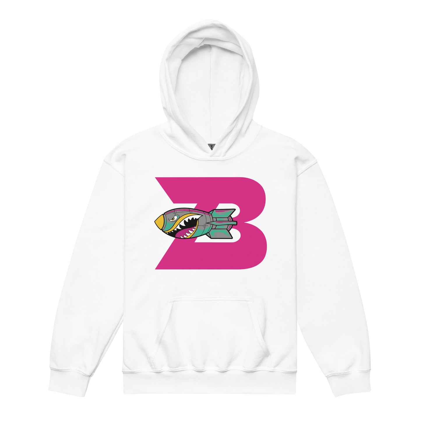 Classic | Youth Hoodie | Buffalo Bomb Squad | Pink B
