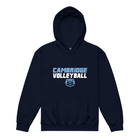 Classic | Youth Hoodie | Cambridge Volleyball | Modern Logo