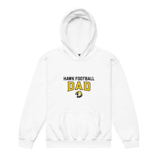 Classic | Youth Hoodie | Cardinal Ohara Hawks | Football Dad Logo