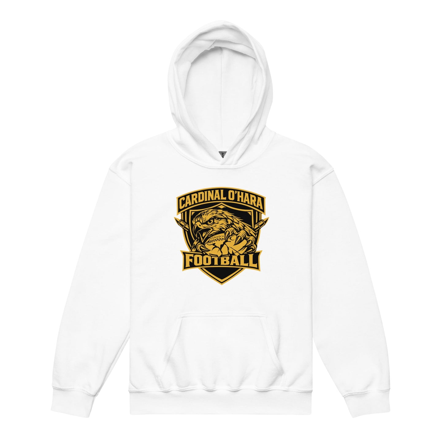 Classic | Youth Hoodie | Cardinal Ohara Hawks | Shield Logo