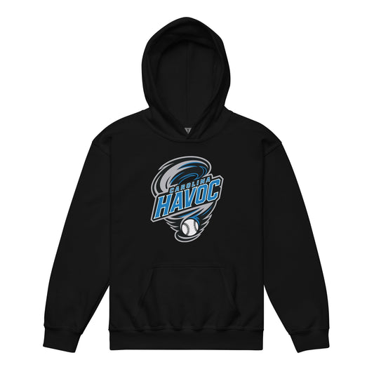 Classic | Youth Hoodie | Carolina Havoc | Twister League Crest Logo
