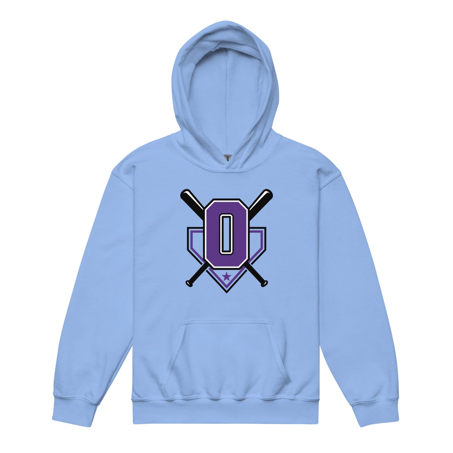 Classic | Youth Hoodie | Carolina Outlaws Baseball | Vanguard Logo
