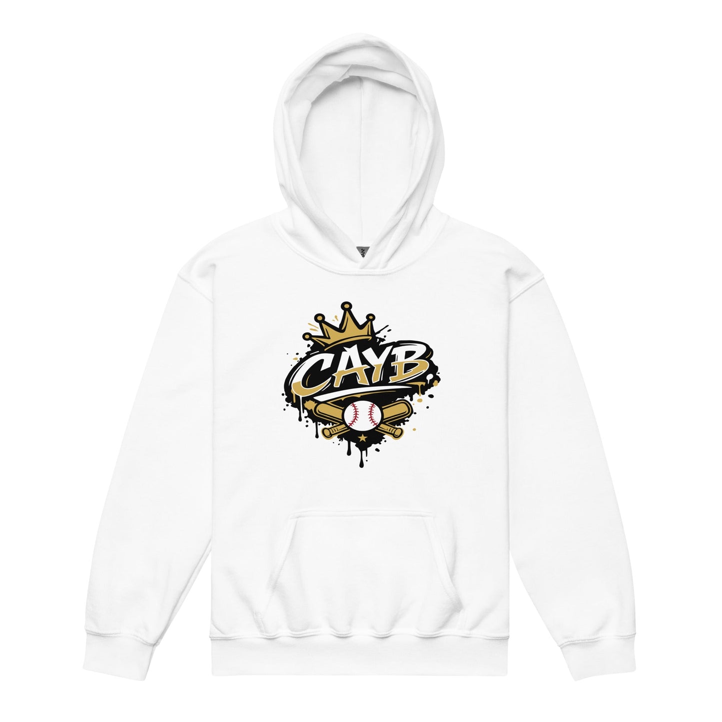 Classic | Youth Hoodie | Conroe Area Youth Baseball | Crown Logo
