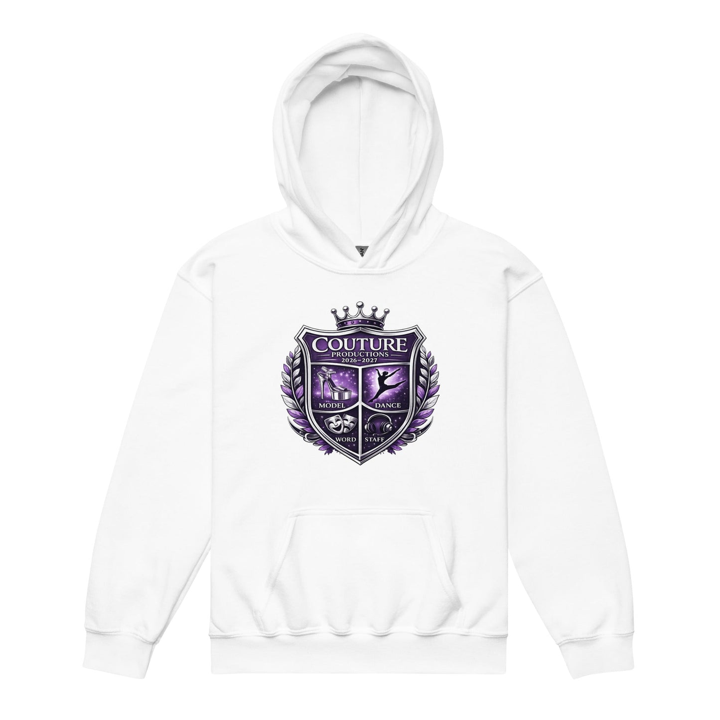 Classic | Youth Hoodie | Couture Productions | Couture Shield Logo
