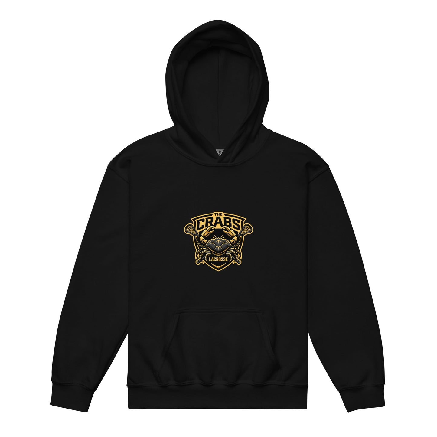 Classic | Youth Hoodie | Crabs lax | Badge Logo