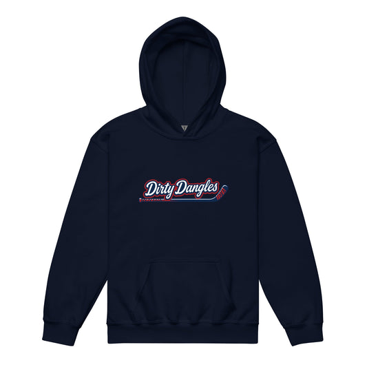 Classic | Youth Hoodie | Dirty Dangles | Script Logo