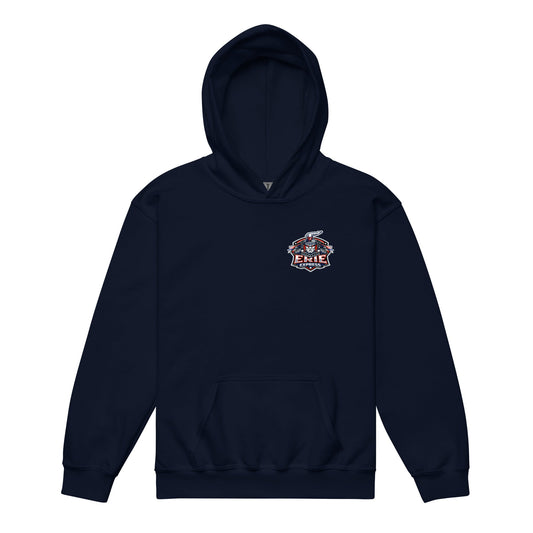 Classic | Youth Hoodie | Erie Express Football | Badge Logo