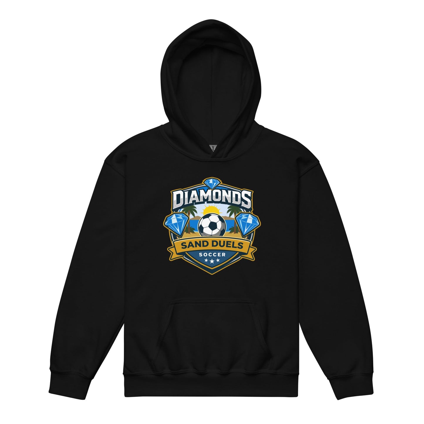 Classic | Youth Hoodie | FC Charles: Diamonds | Crest Logo