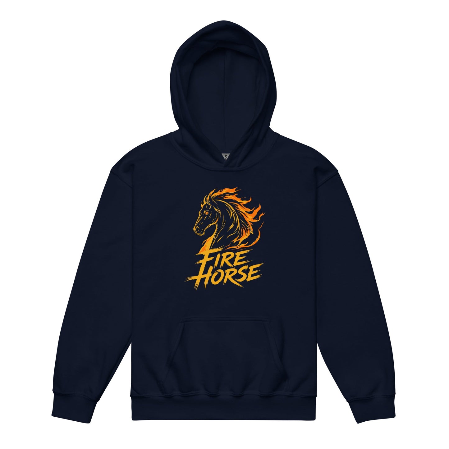 Classic | Youth Hoodie | Fire Horse Masters | Emblem Logo