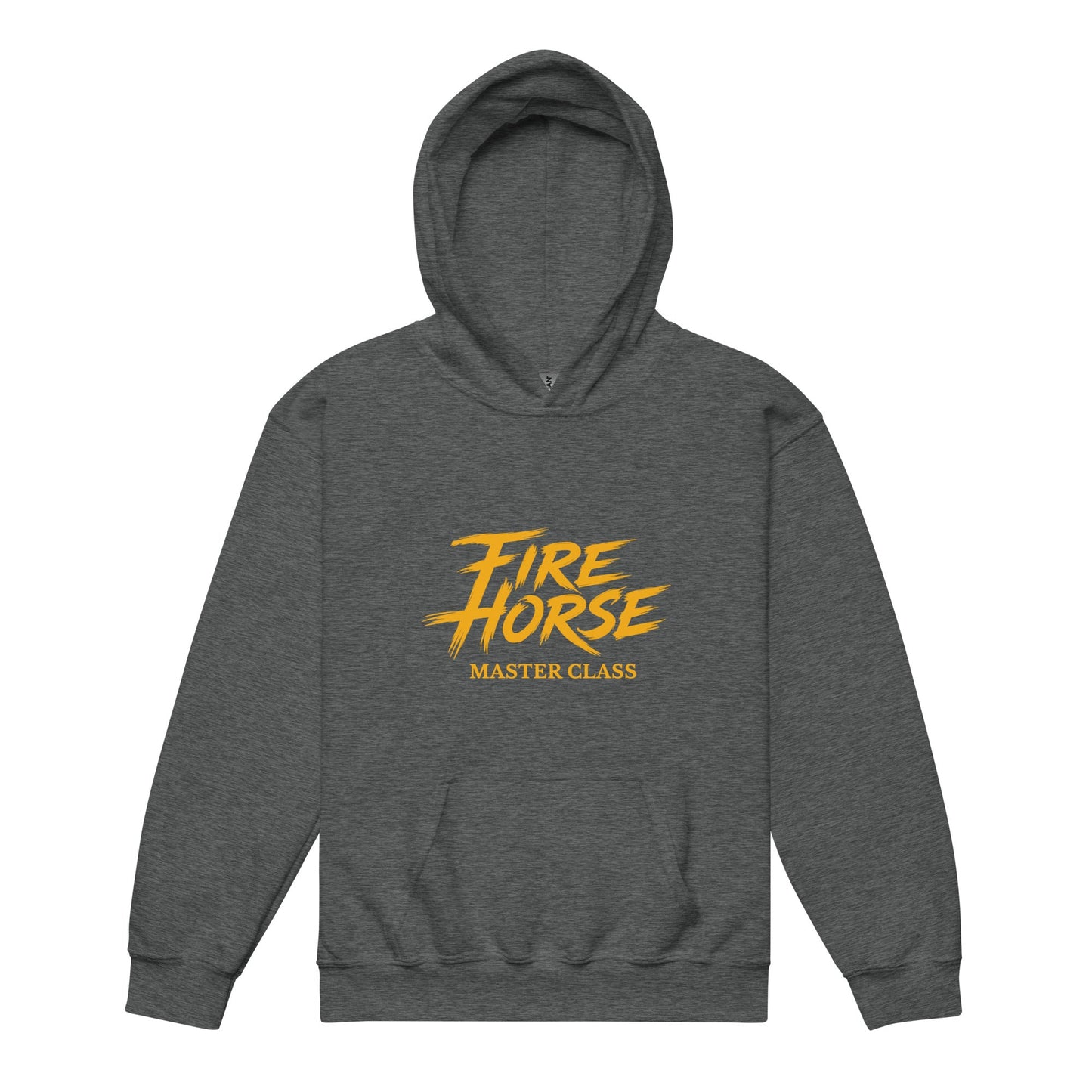 Classic | Youth Hoodie | Fire Horse Masters | Modern Script Logo