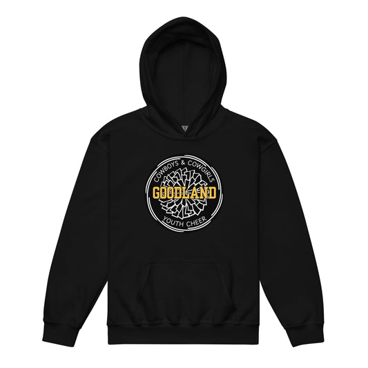 Classic | Youth Hoodie | Goodland Youth Cheer | Badge Logo