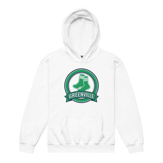 Classic | Youth Hoodie | Greenville Sox | Badge Logo