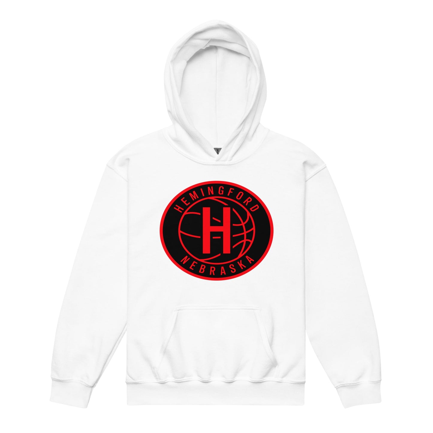 Classic | Youth Hoodie | Hemingford Bobcats | Badge Logo