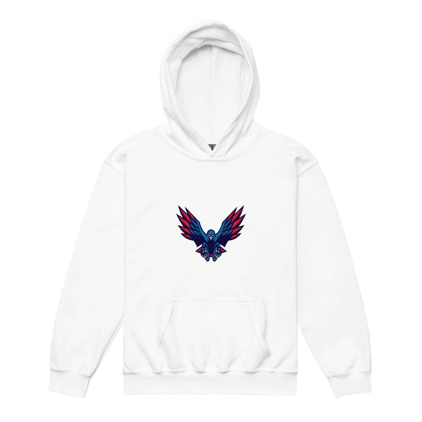 Classic | Youth Hoodie | HSE | Vortex Raptor Mascot Logo