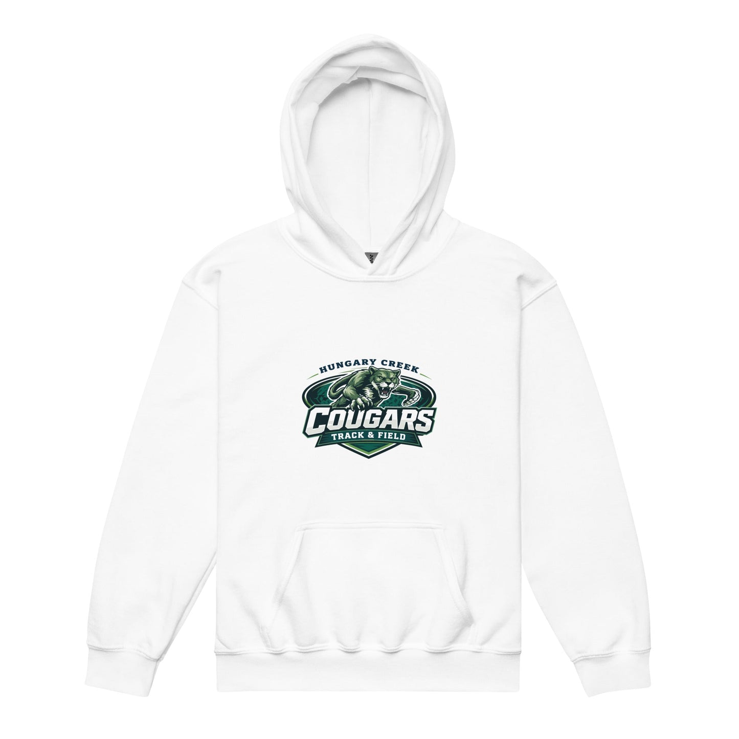 Classic | Youth Hoodie | Hungary Creek Cougar | Shield Logo