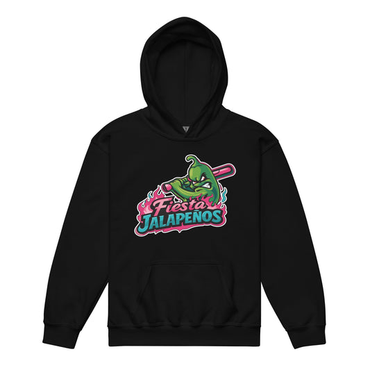 Classic | Youth Hoodie | Jalapenos Baseball | Fiesta Logo