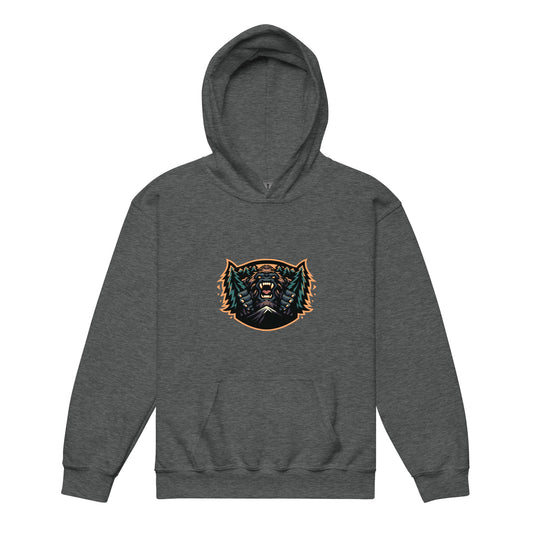 Classic | Youth Hoodie | JBLM Bigfoot Hockey Team | Mascot Logo