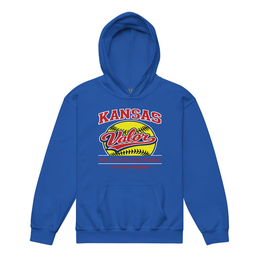 Classic | Youth Hoodie | Kansas Valor Fan Gear | The Standard Logo