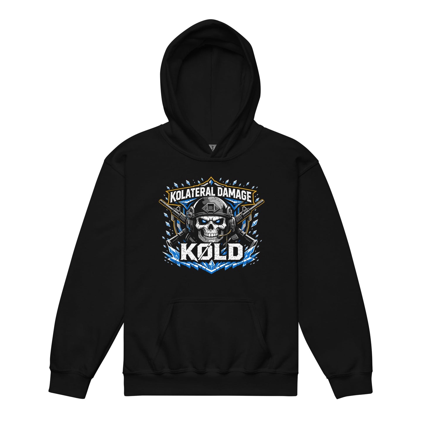 Classic | Youth Hoodie | Kolateral Damage E-Sports | Emblem Logo
