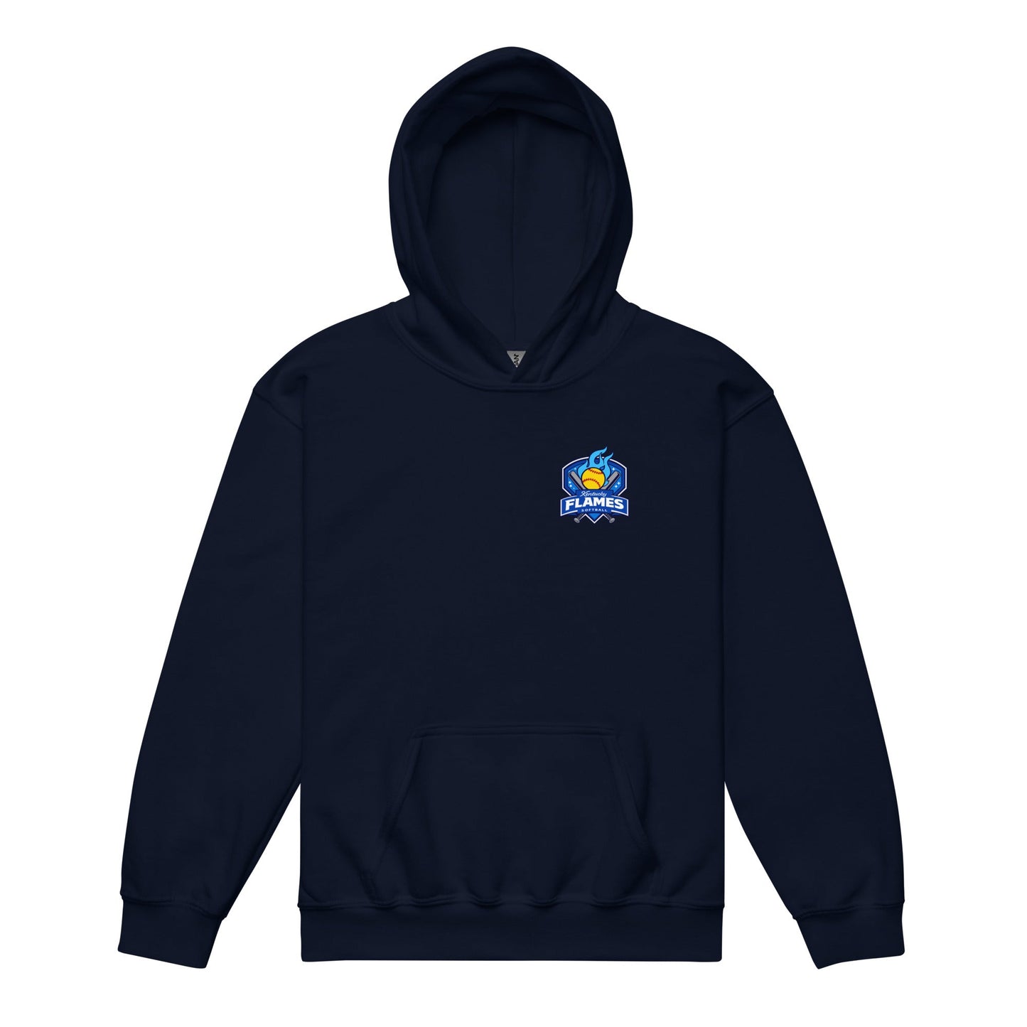 Classic | Youth Hoodie | KY Flames | Shield Logo