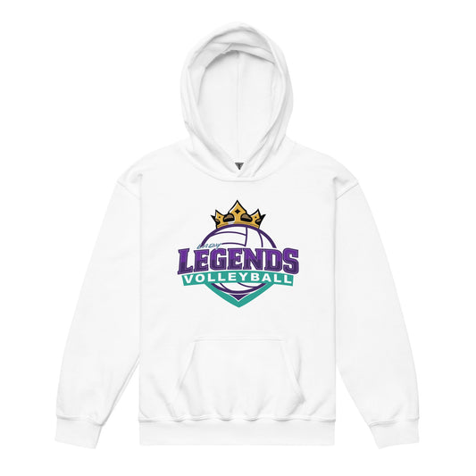Classic | Youth Hoodie | Lady Legends Volleyball | Crown Logo